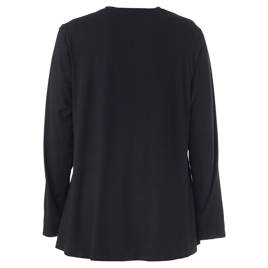 Shirt mit weihnachtlichem Druck