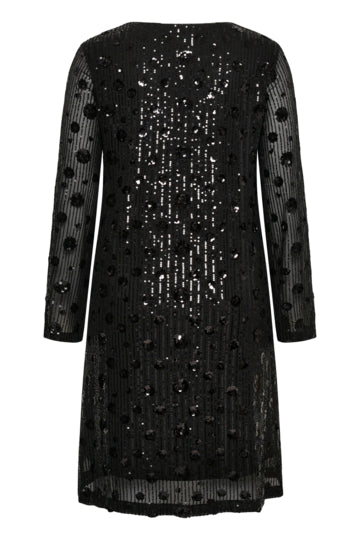 Elegantes Pailletten-Kleid