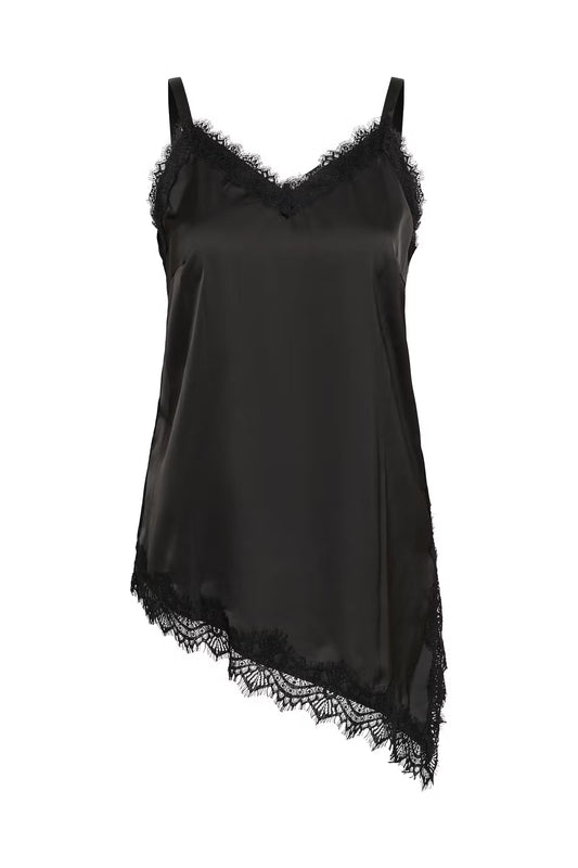 Long-Top mit Spitze asymmetrisch