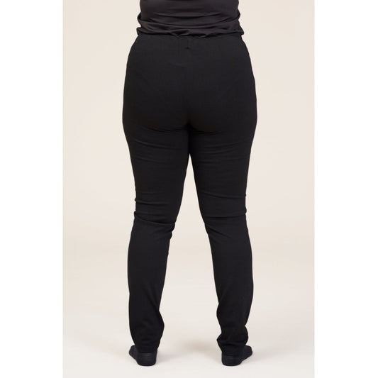 Stretch-Hose Lederoptik