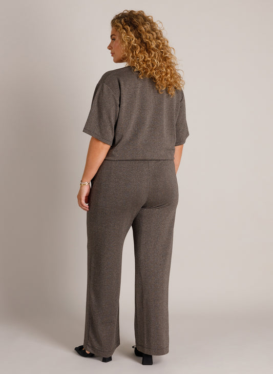 Elegante gemusterte Hose