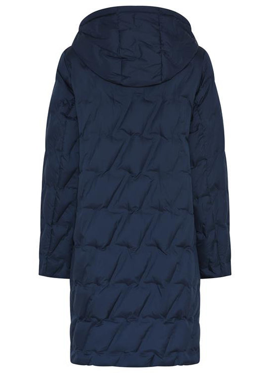 Gesteppte Longjacke