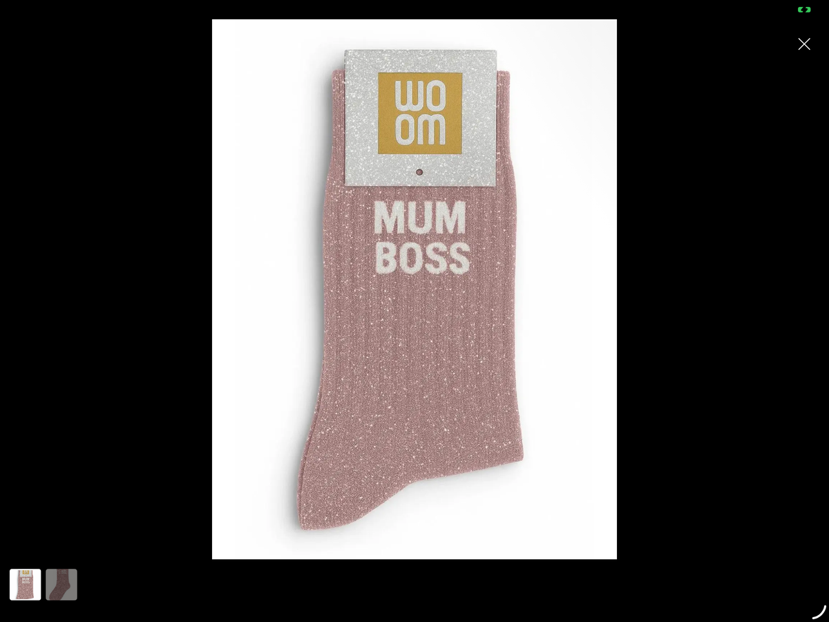 Glitzer-Statement-Socken