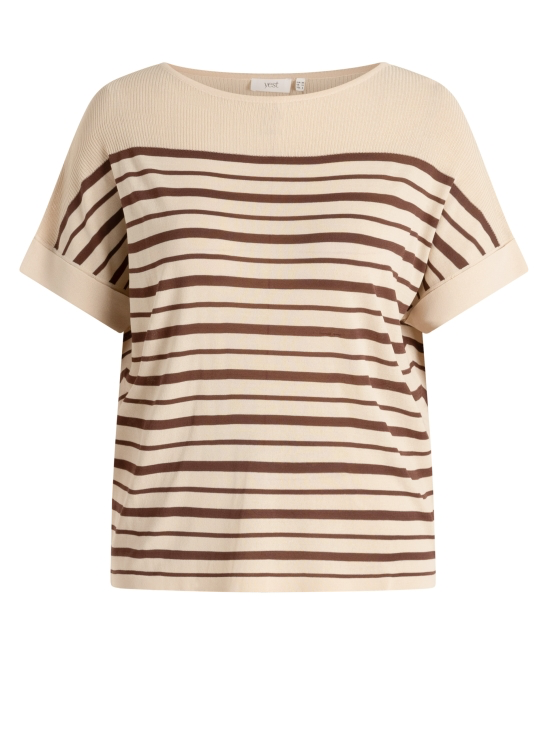 Shirt in Strickoptik