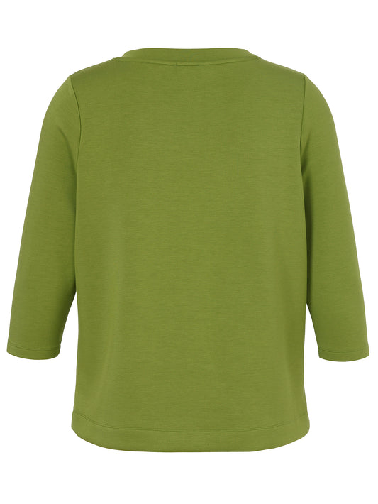 Sweatshirt mit Strass-Detail