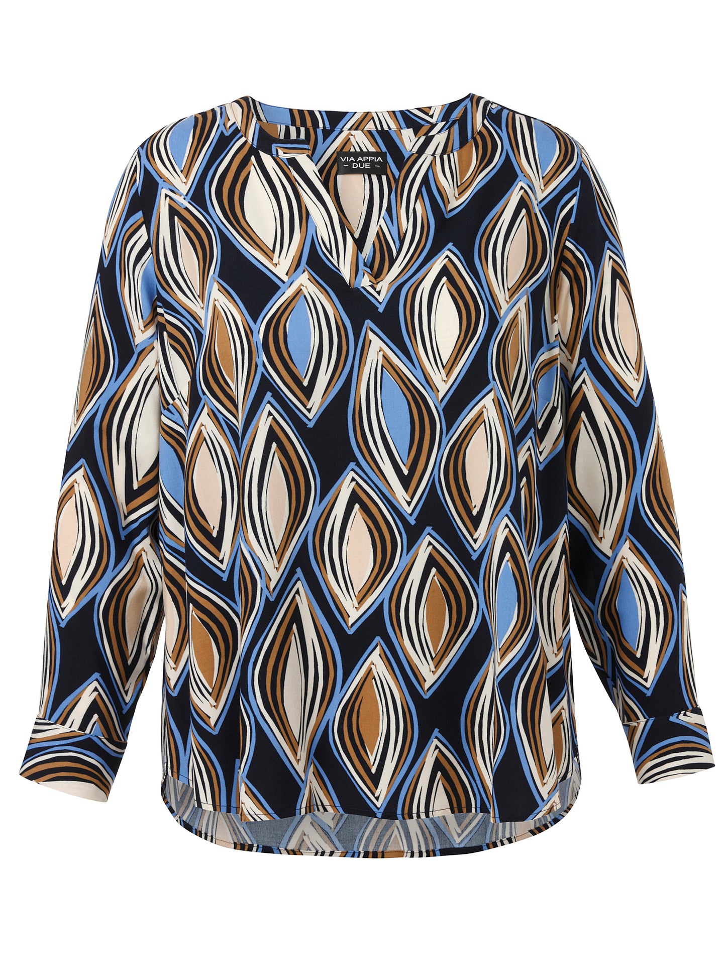 Blusenshirt gemustert