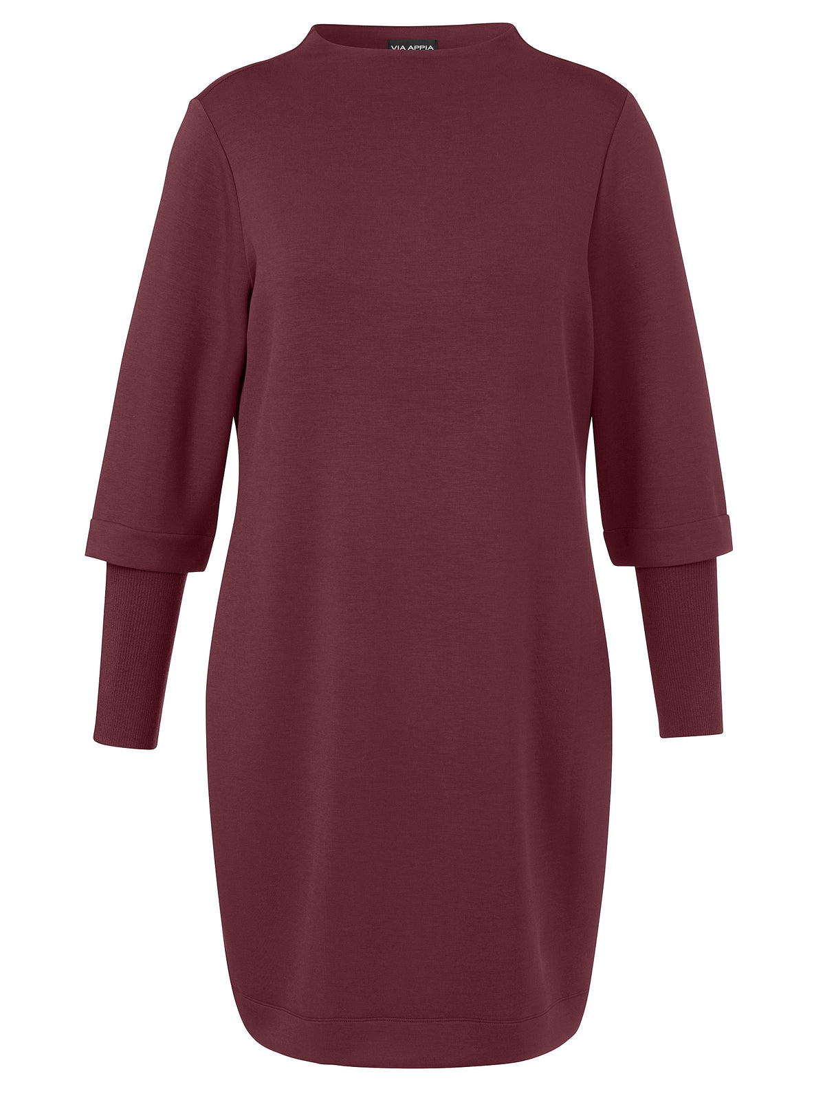 Sweatkleid mit Strick