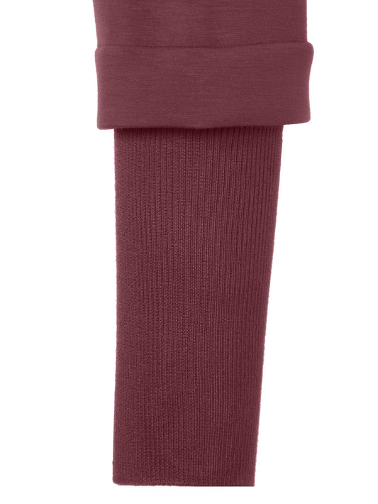 Sweatkleid mit Strick