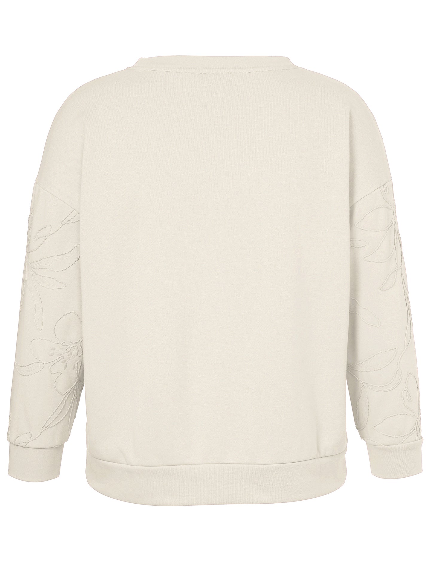 Sweater mit 3D-Stickerei