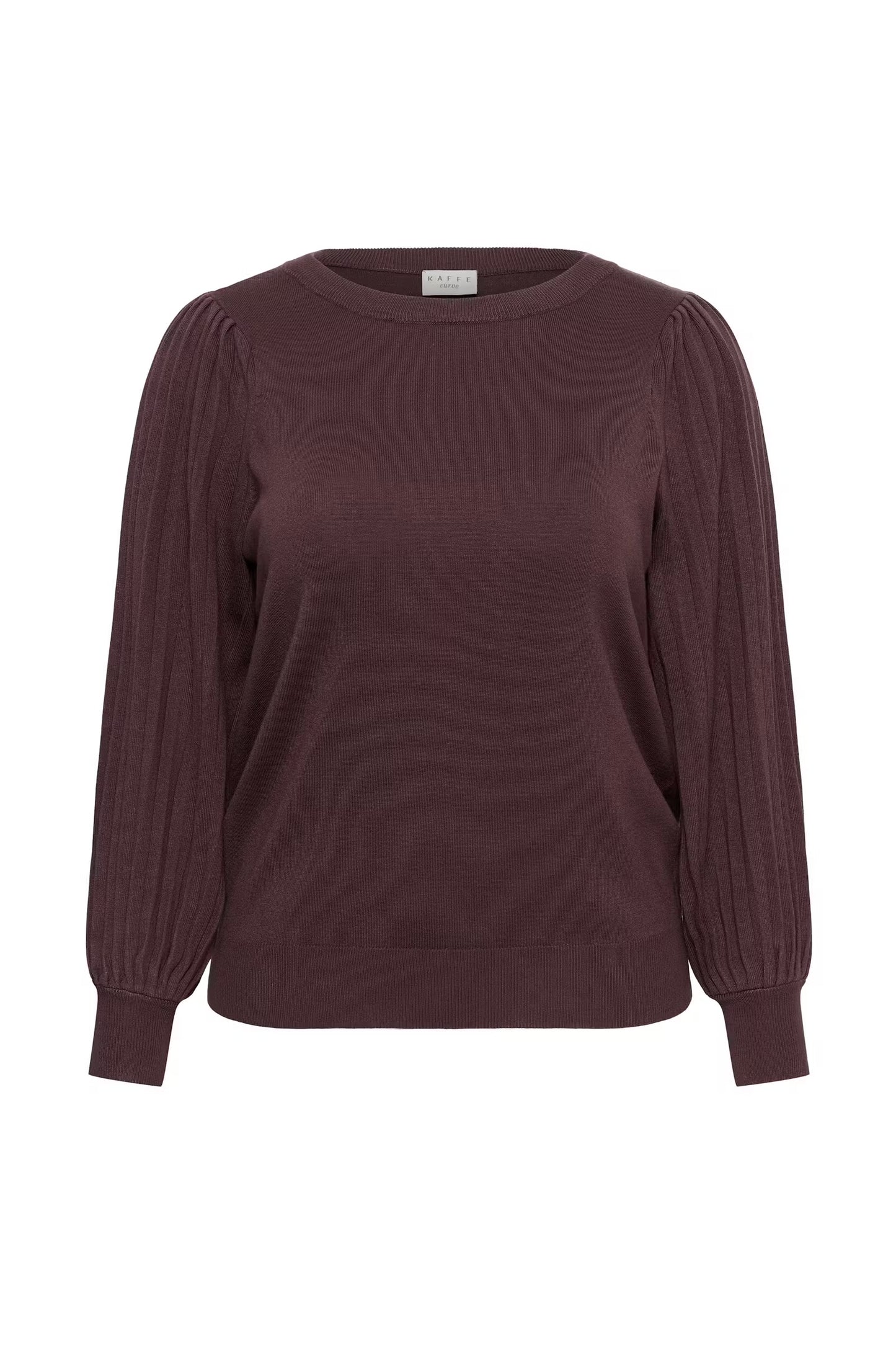 Pulli mit plissiertem Ärmel