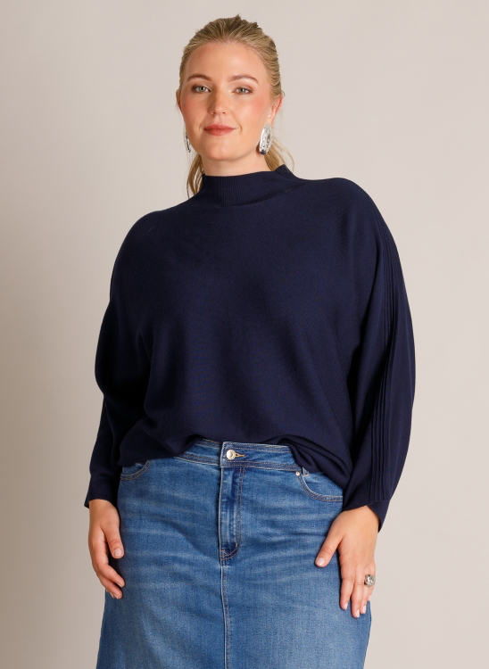 Pulli mit 3/4 Arm