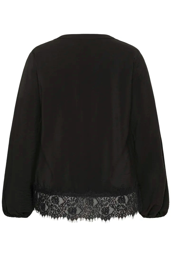 Bluse mit Spitze