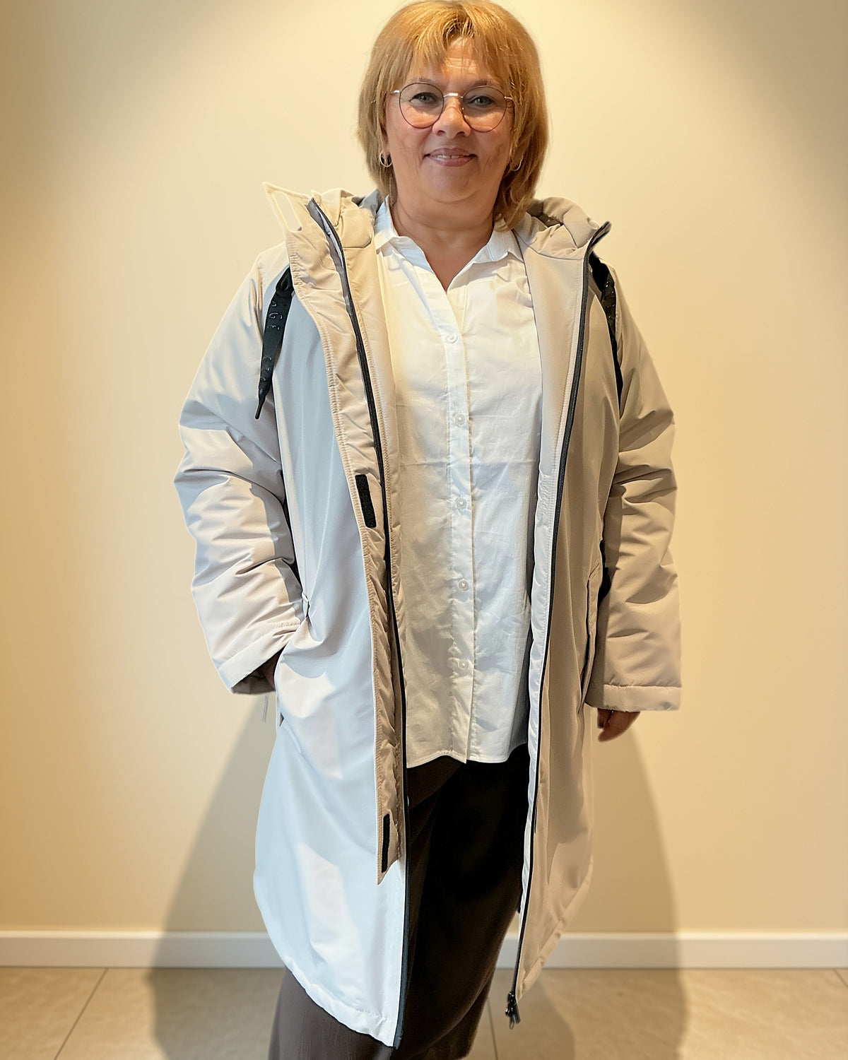 gefütterte Winter-Regenjacke „Magic Rain“
