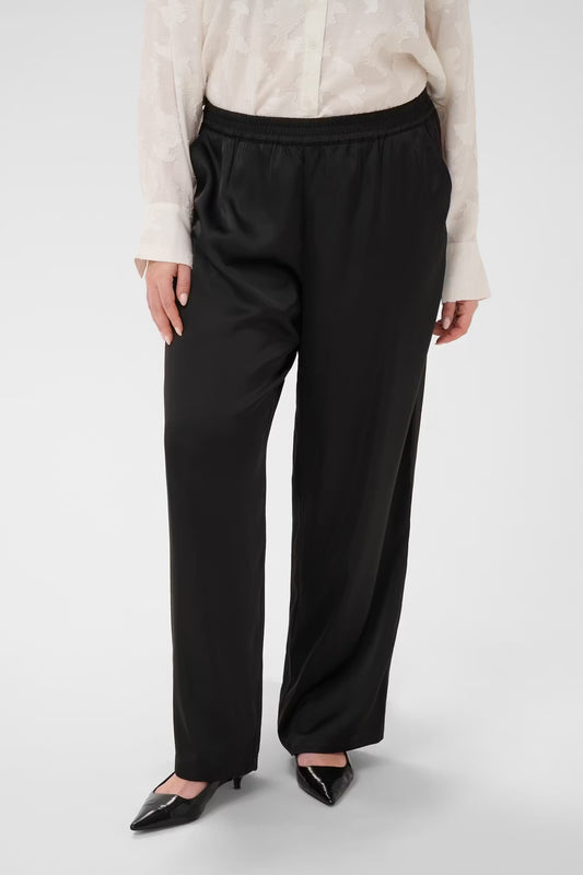 Hose in Satin-Optik