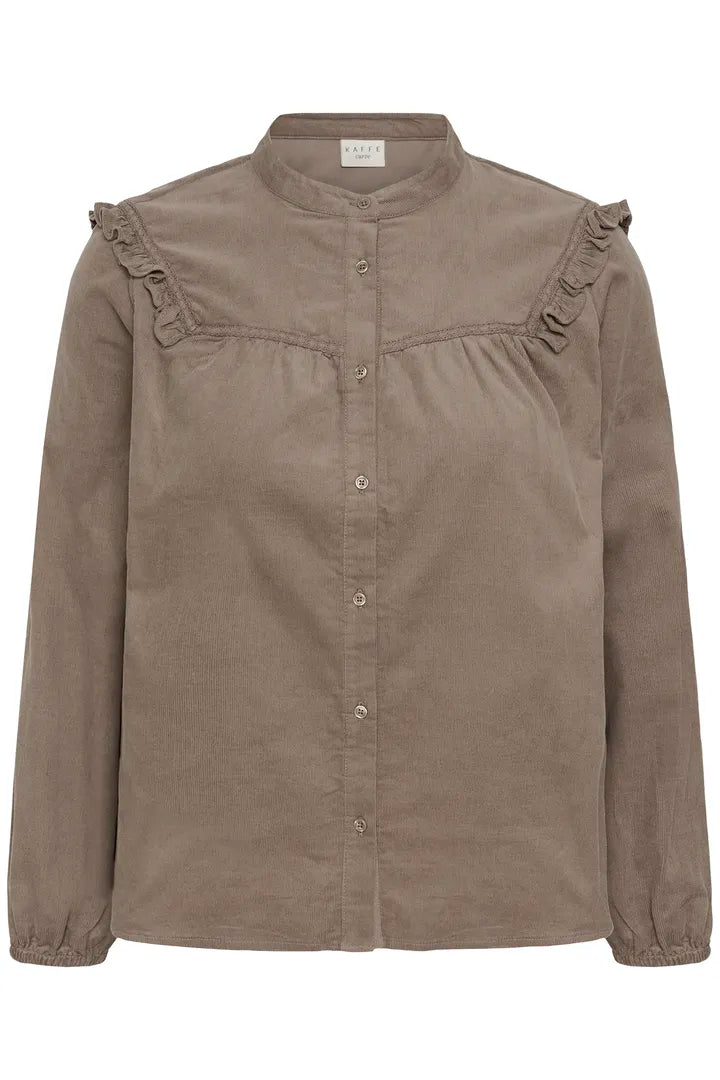 Bluse mit Rüschen