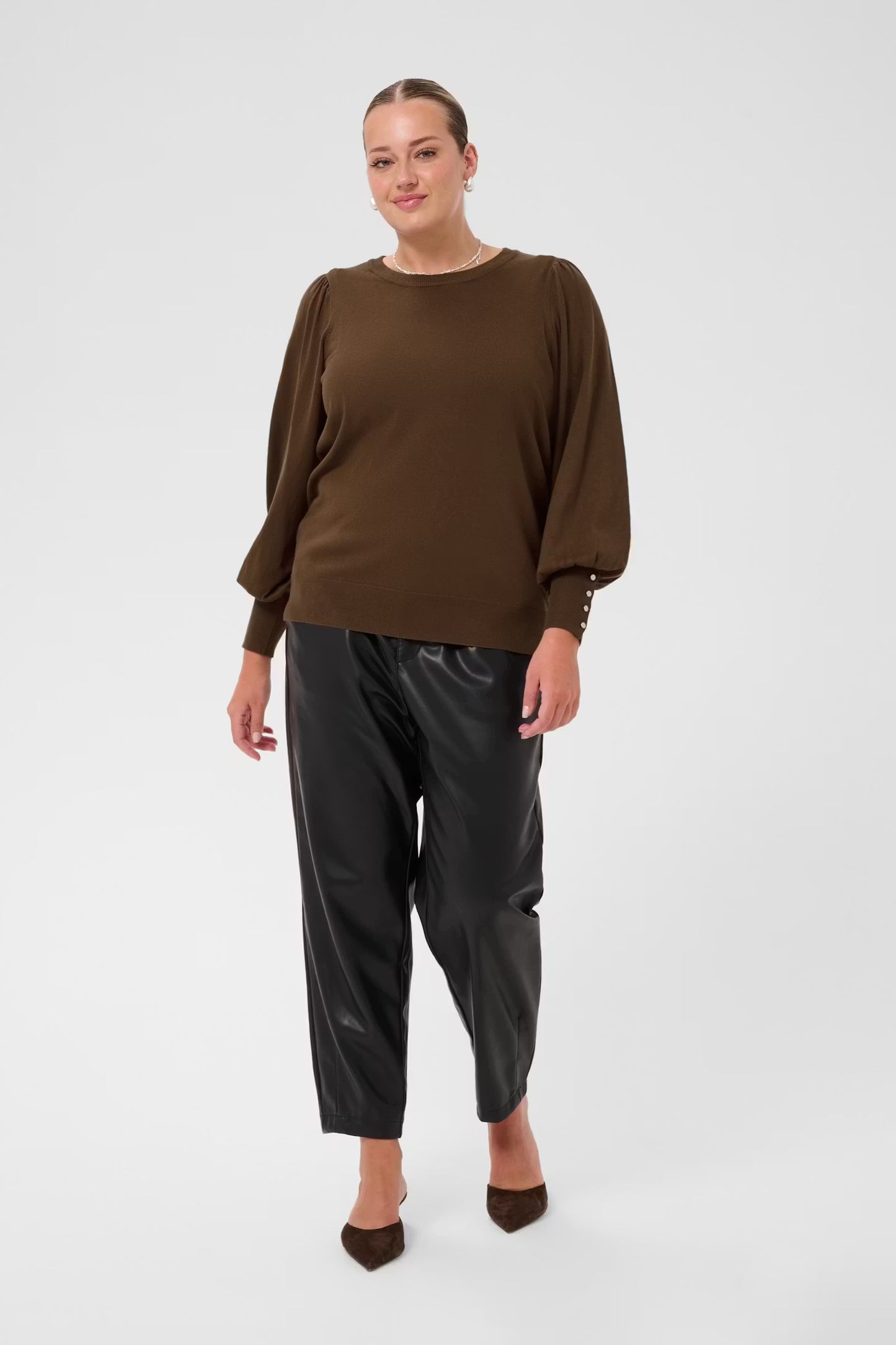 Strickpulli mit coolem Ärmel