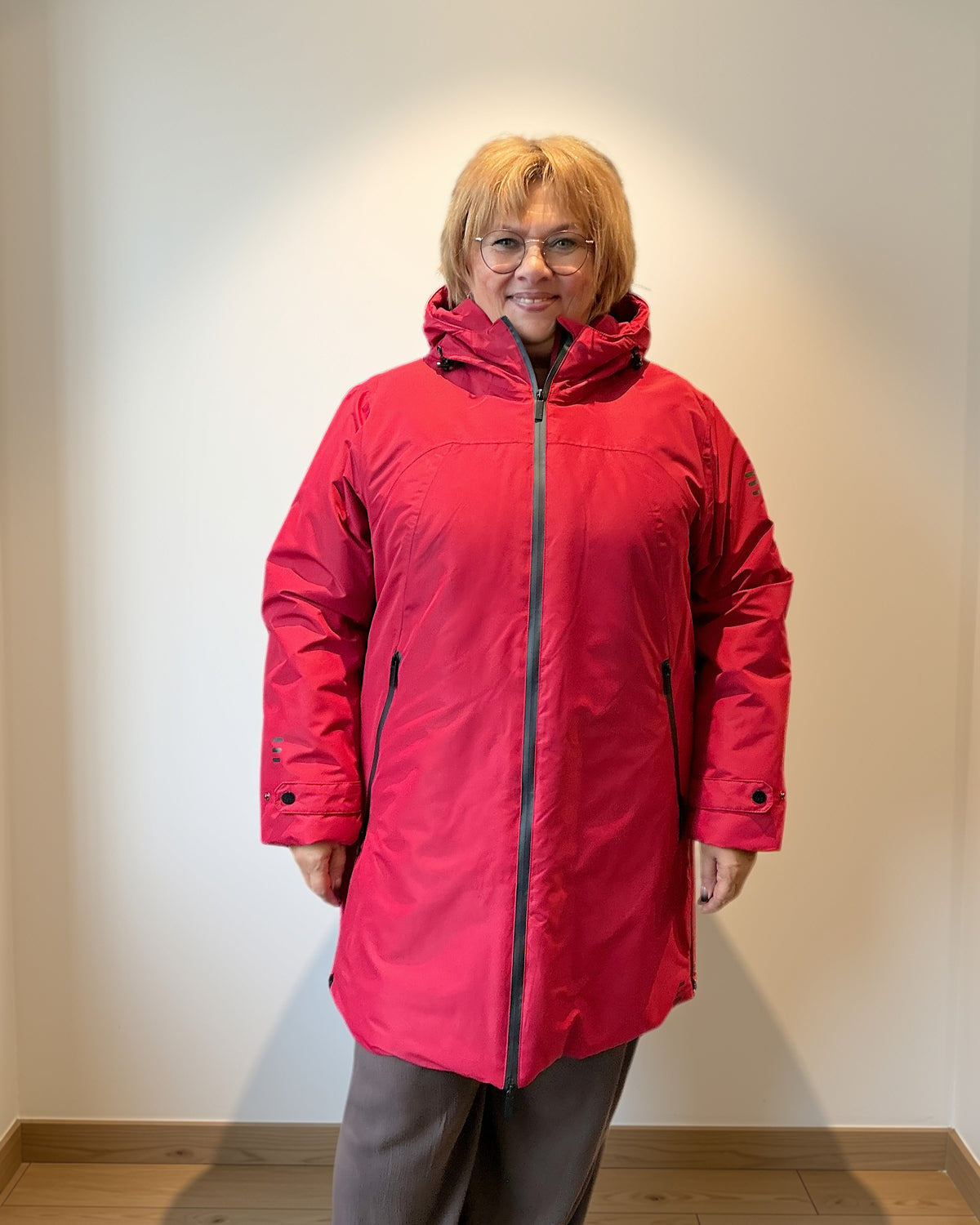 Gefütterte Winter-Regenjacke „Magic Rain“