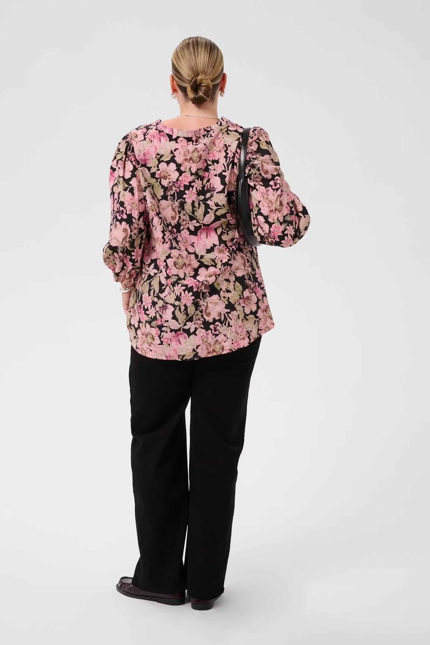 Blusenshirt mit floralem Print