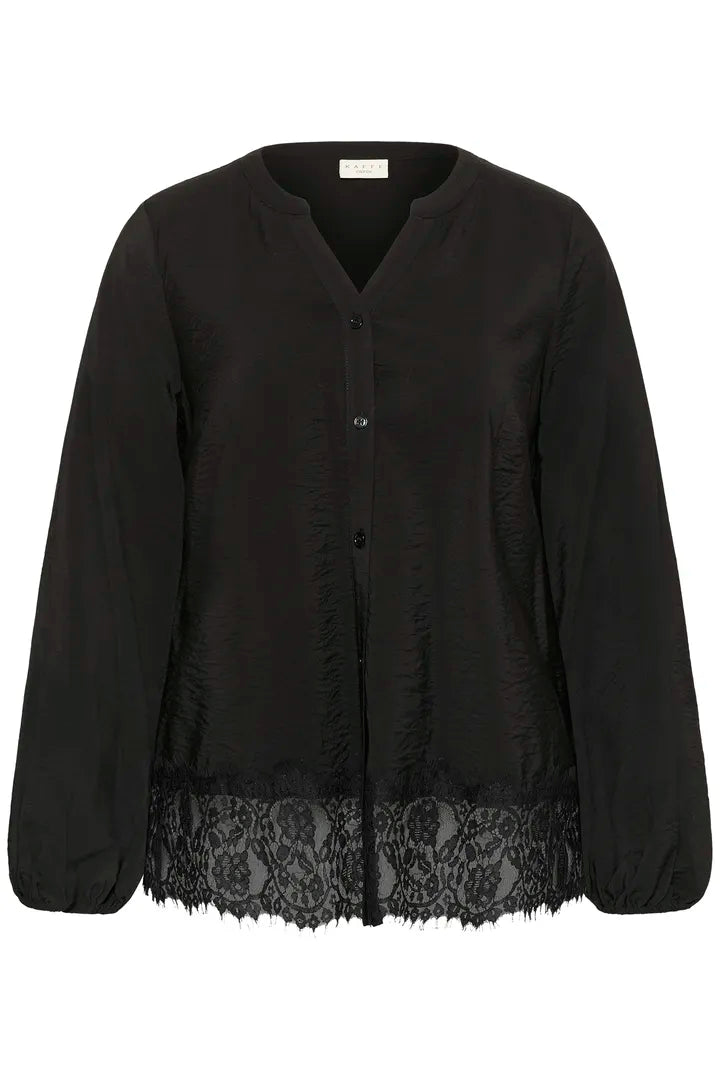 Bluse mit Spitze