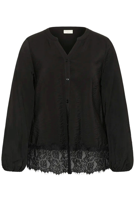Bluse mit Spitze