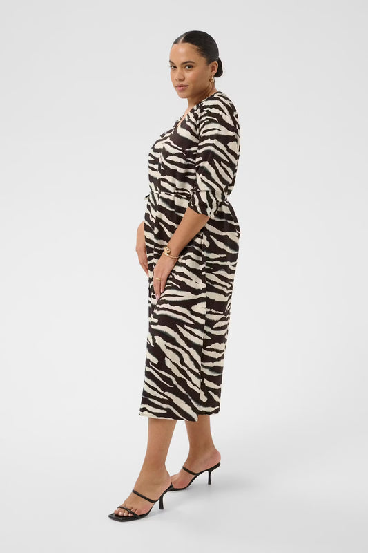 Kleid mit Animalprint