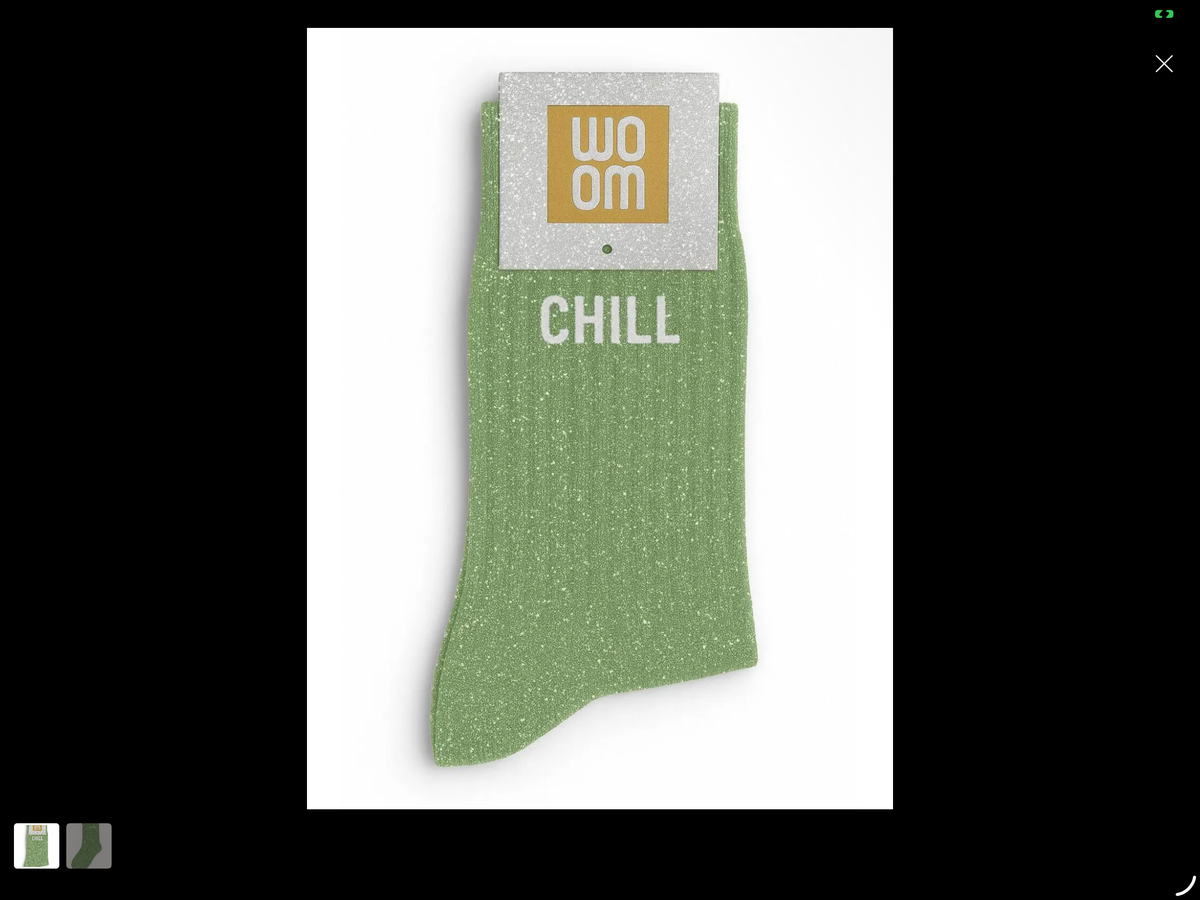 Glitzer-Statement-Socken