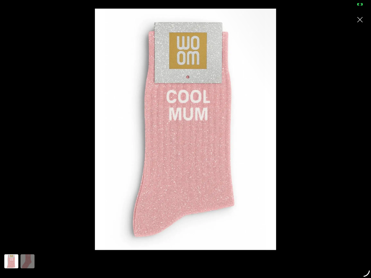 Glitzer-Statement-Socken