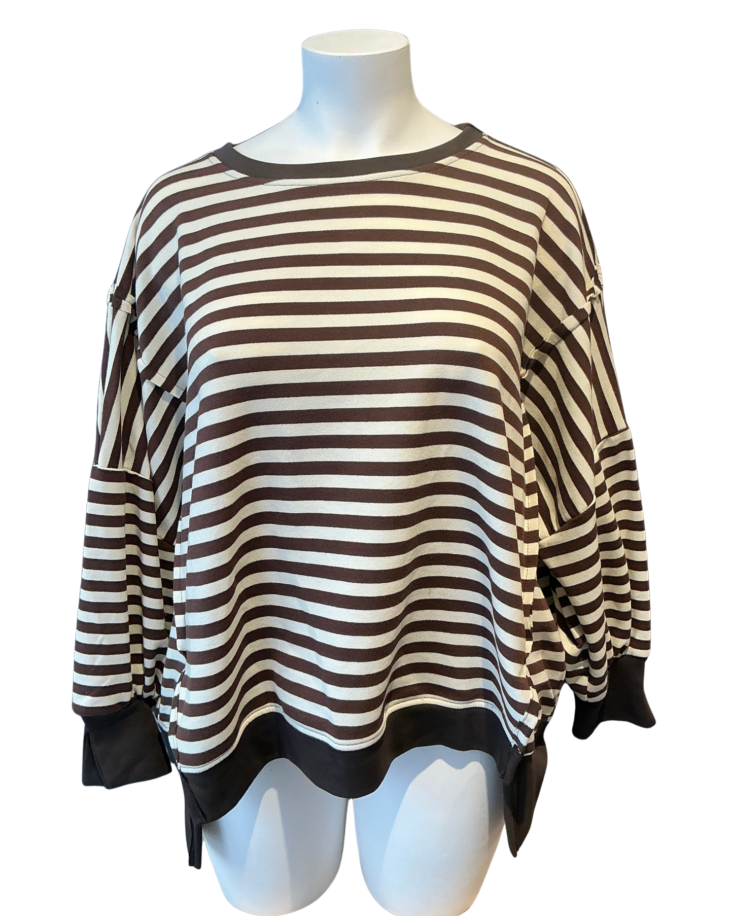 gestreifter Sweater