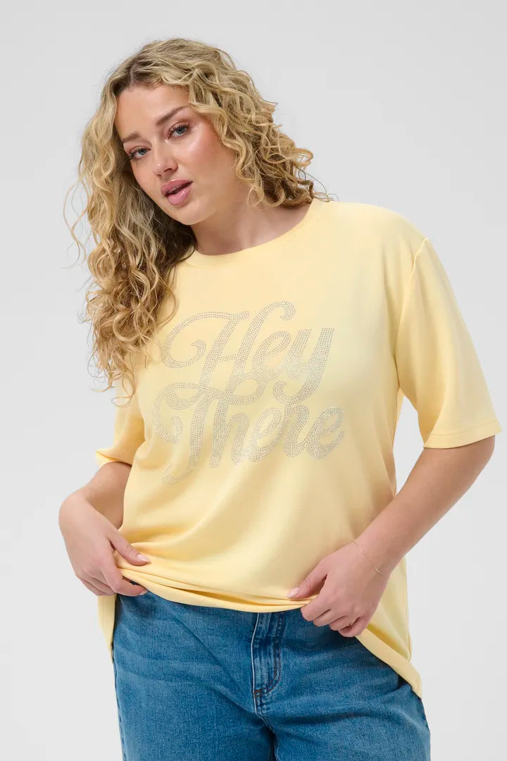 1/2 Arm Shirt mit Glitzer
