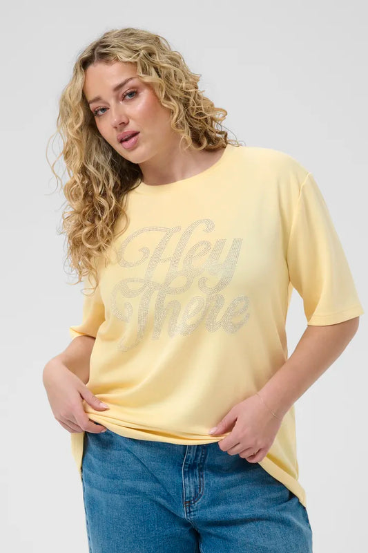 1/2 Arm Shirt mit Glitzer