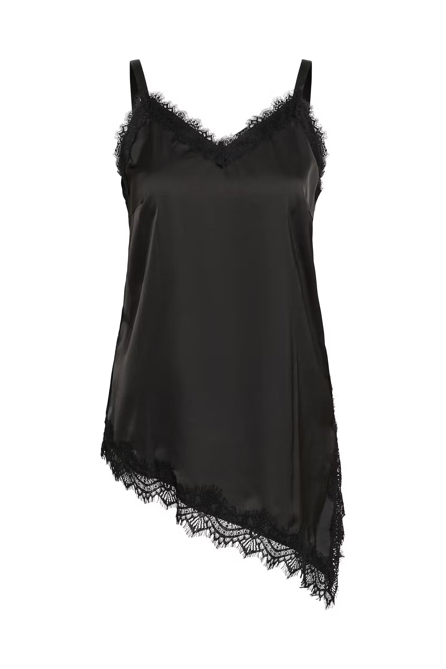 Long-Top mit Spitze asymmetrisch