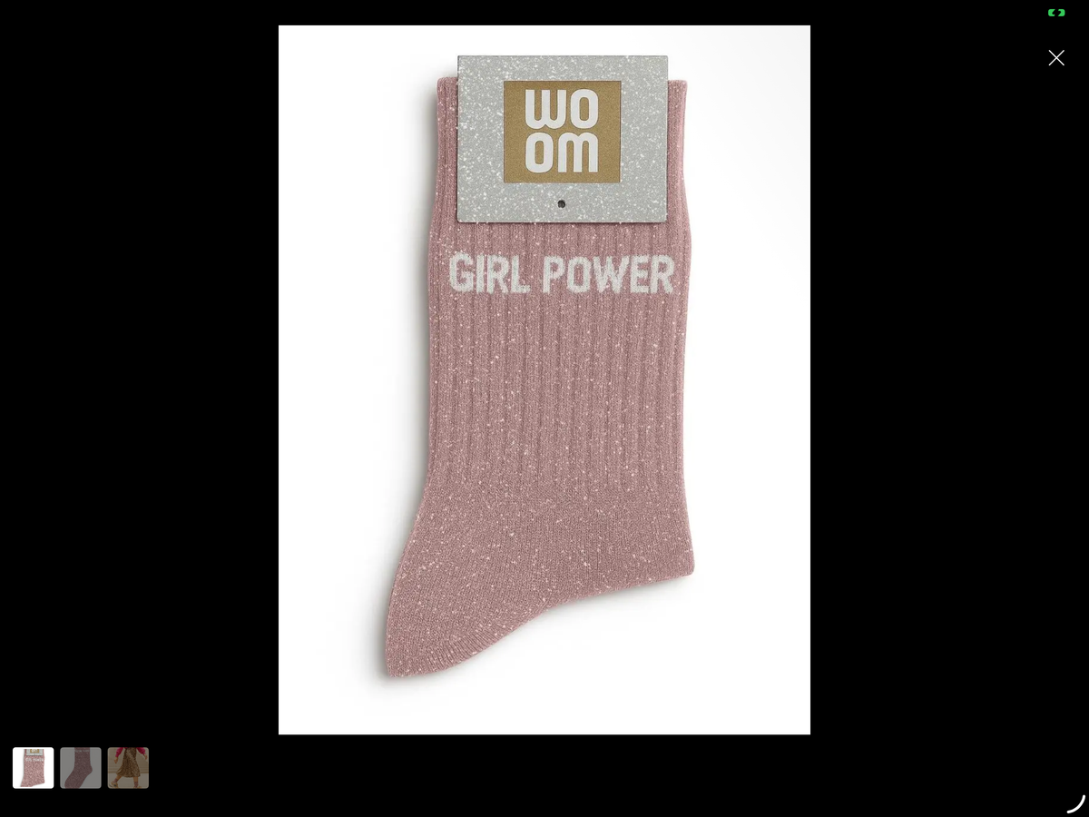 Glitzer-Statement-Socken
