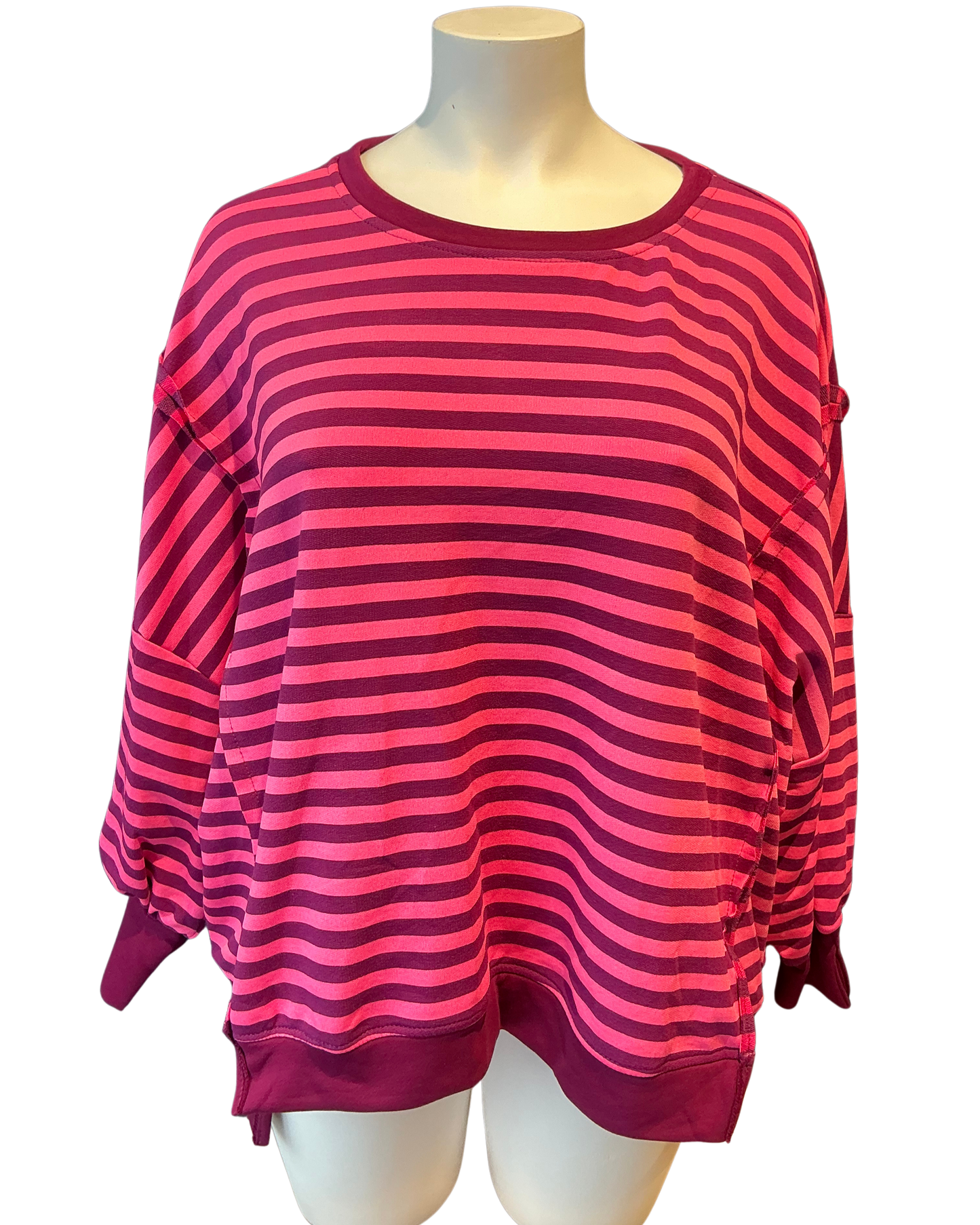 gestreifter Sweater