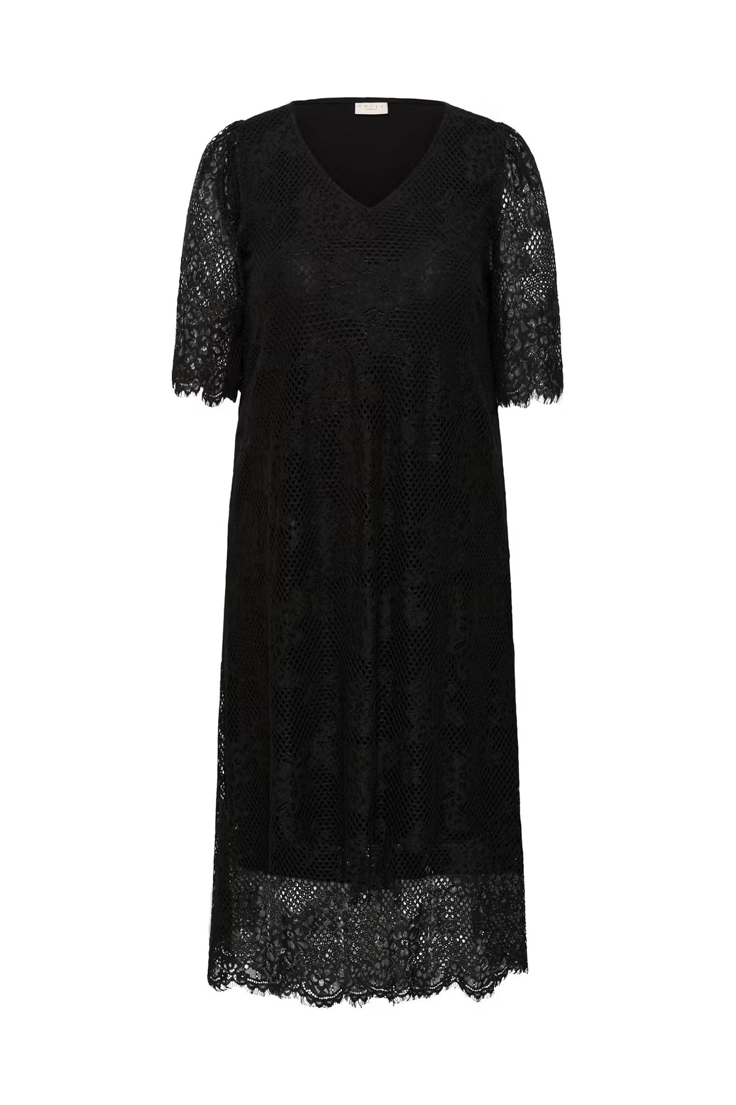elegantes Kleid mit Spitze