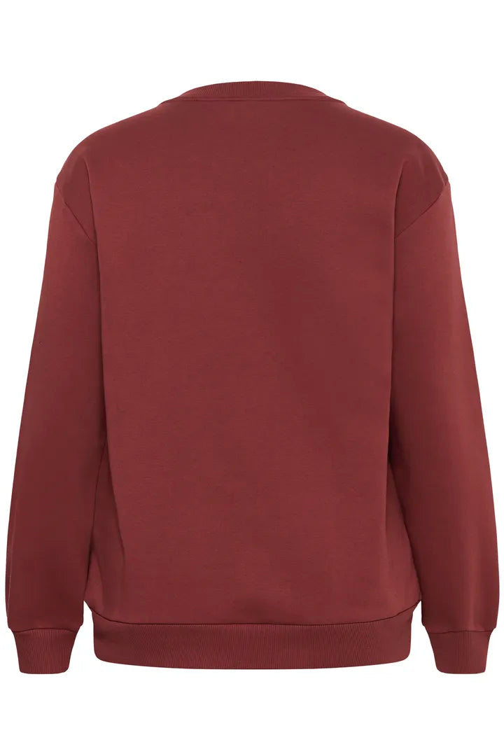 Sweatshirt mit Stickerei