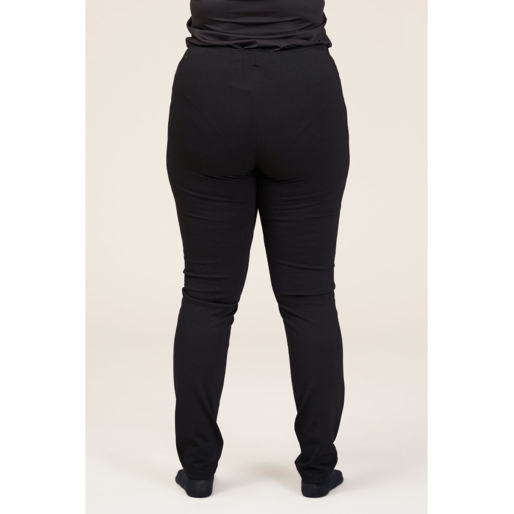 Stretch-Hose Lederoptik