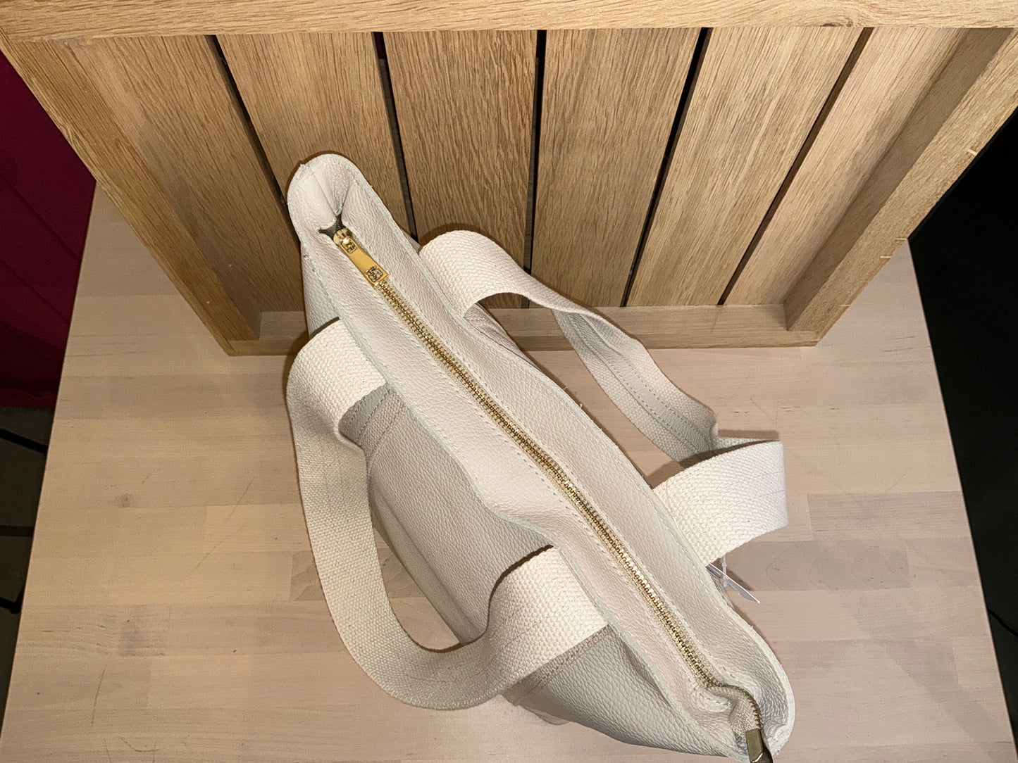 Shopper-Tasche Echtleder