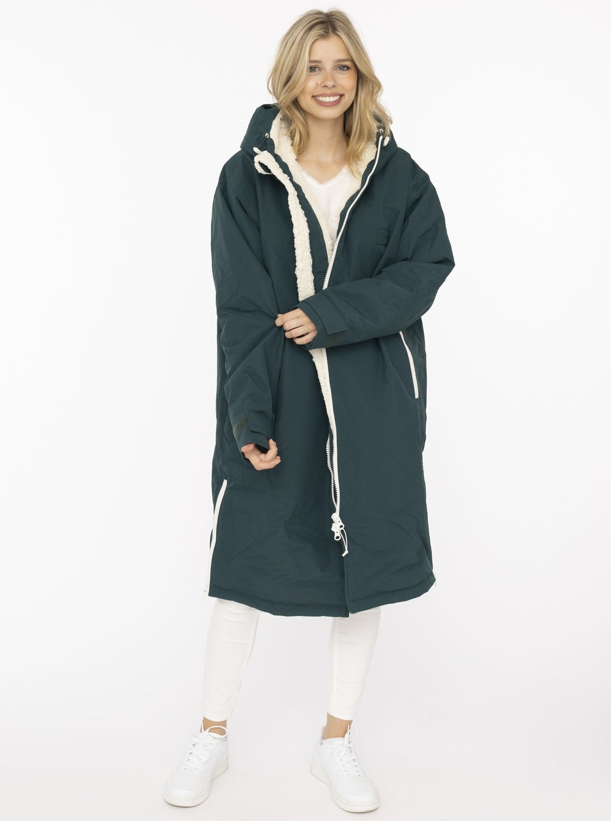 Windjacke mit Teddyfutter