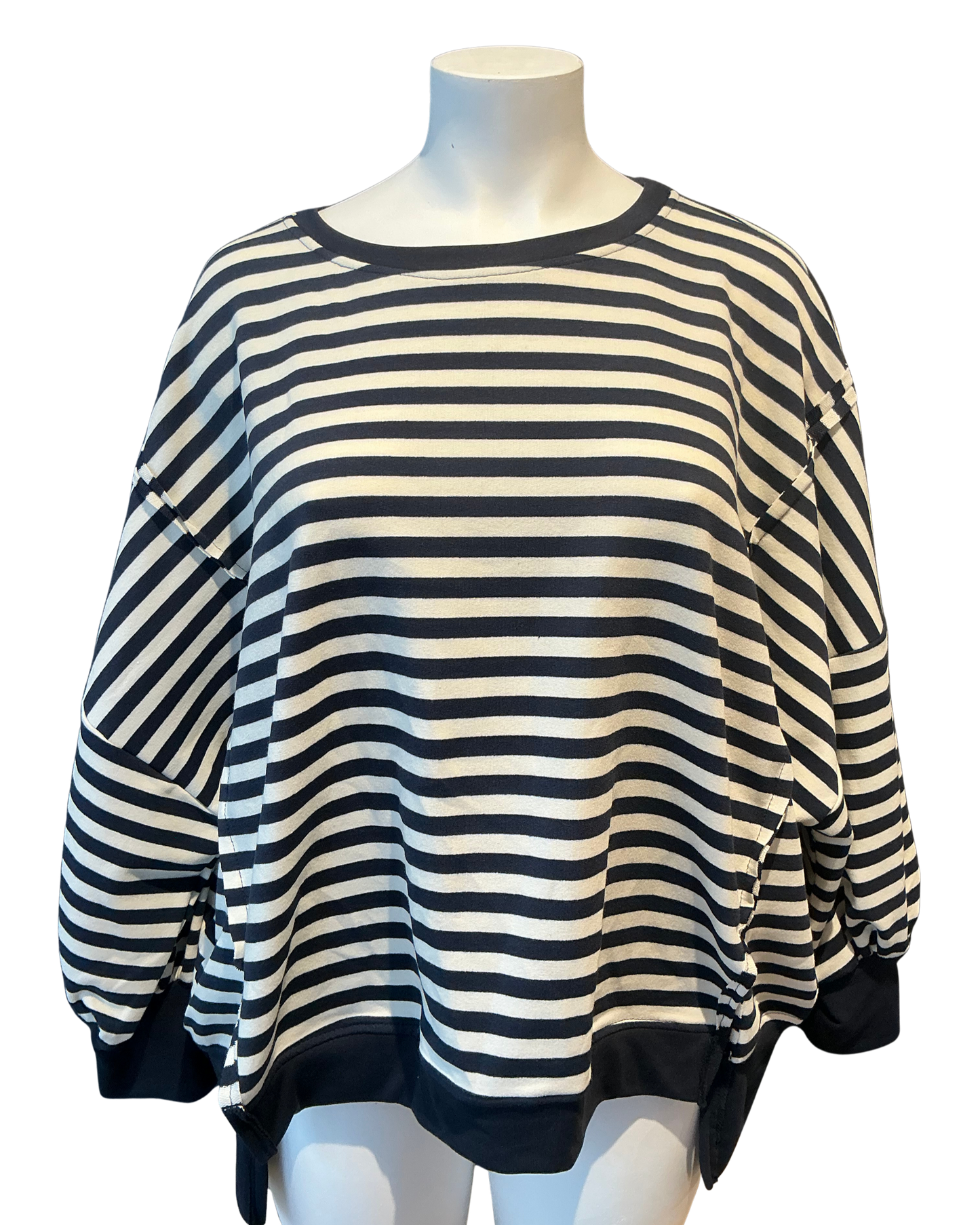 gestreifter Sweater