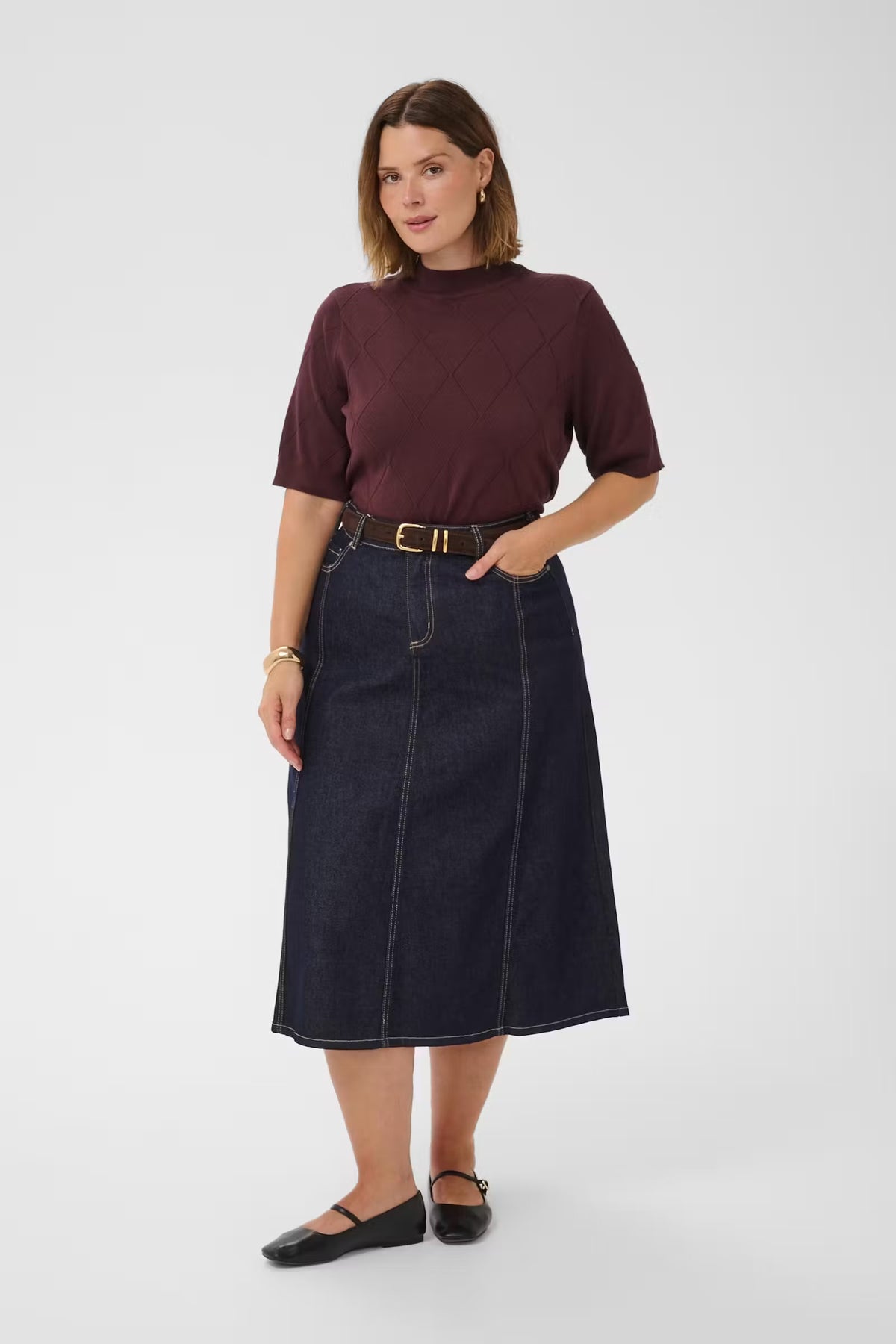 Feinstrickpulli 1/2 Arm