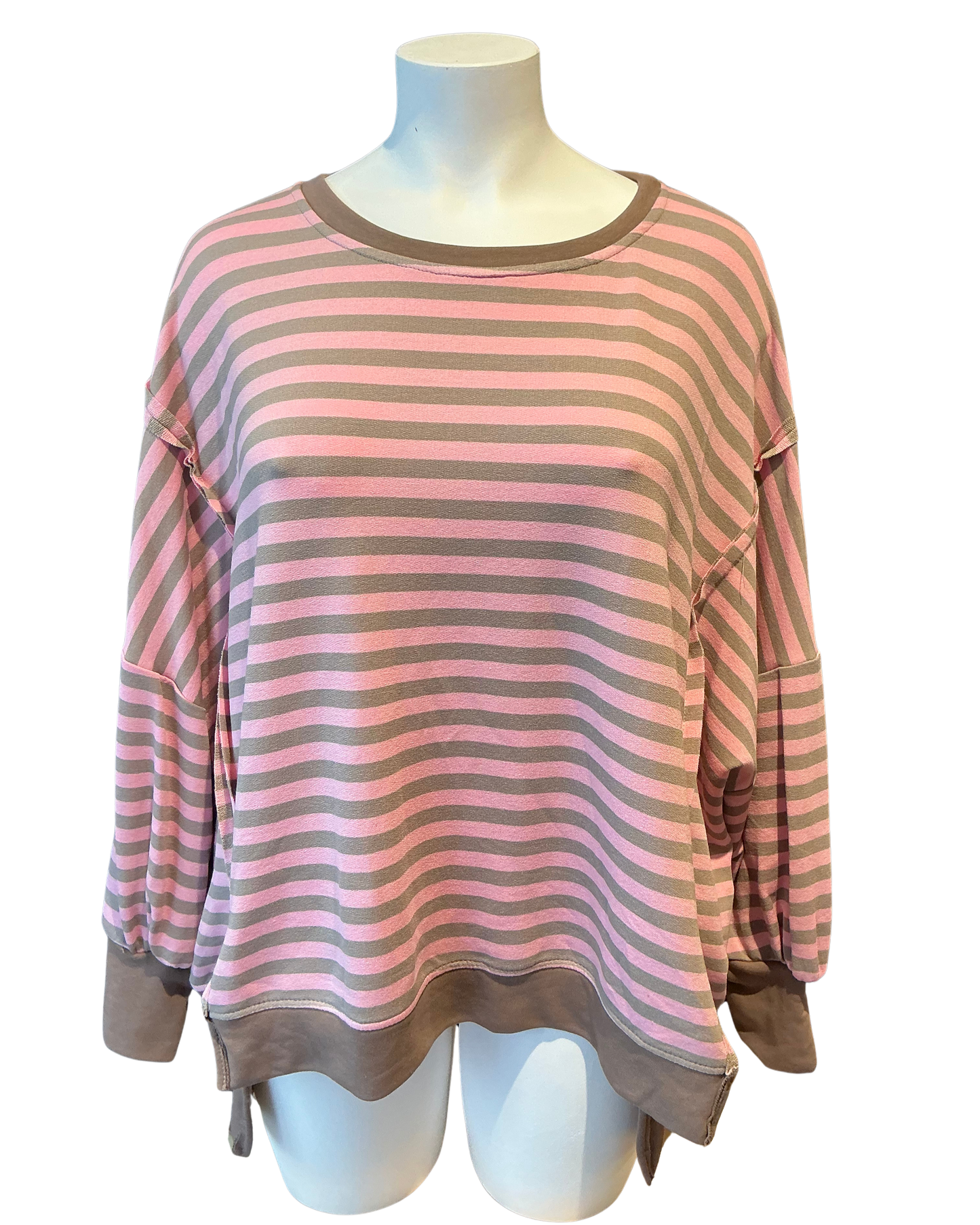 gestreifter Sweater