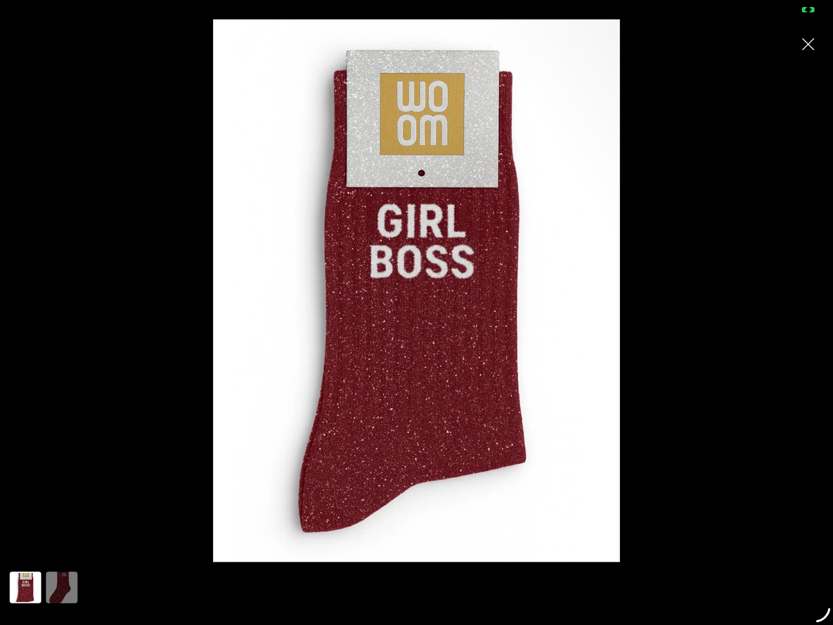 Glitzer-Statement-Socken