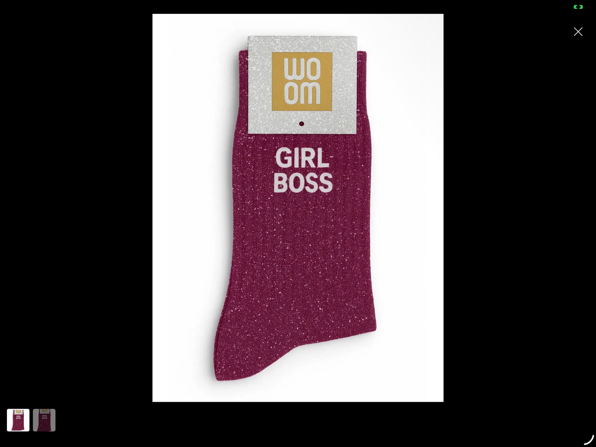 Glitzer-Statement-Socken