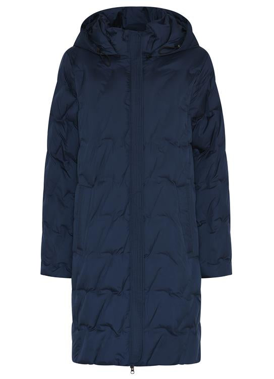 Gesteppte Longjacke
