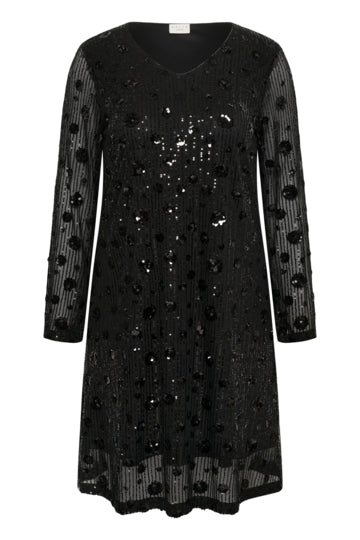 Elegantes Pailletten-Kleid