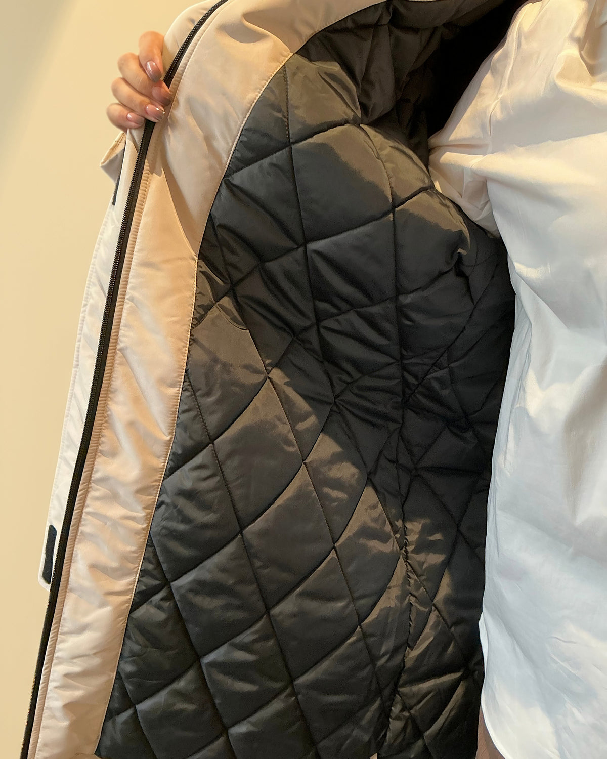 gefütterte Winter-Regenjacke „Magic Rain“