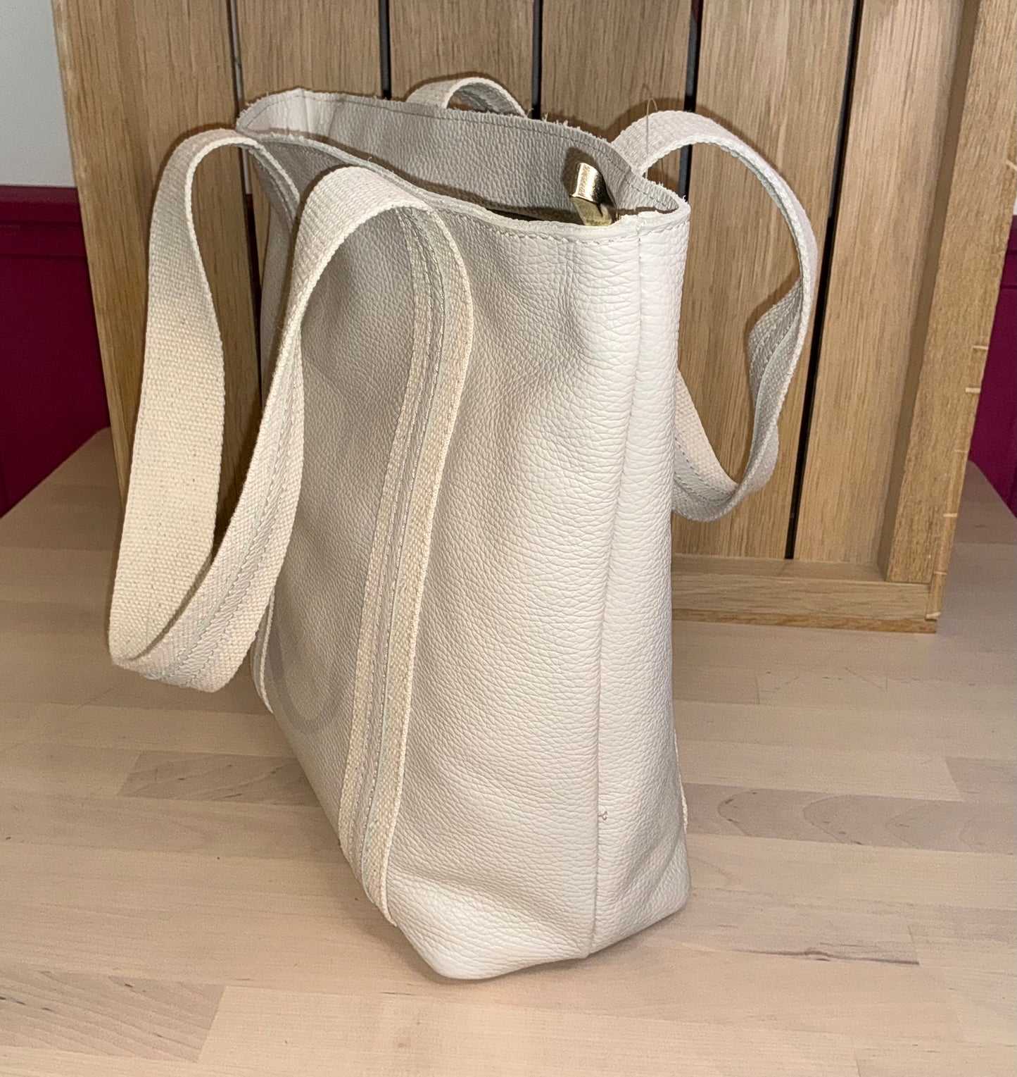 Shopper-Tasche Echtleder