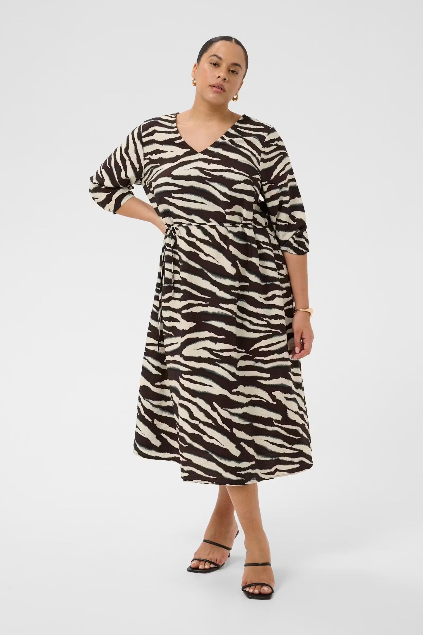 Kleid mit Animalprint