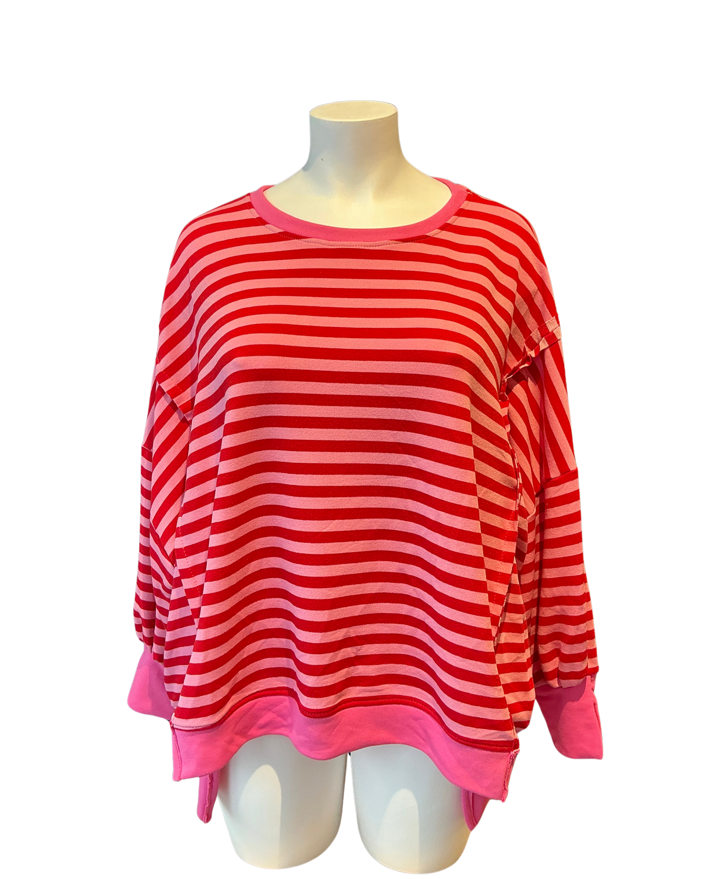 gestreifter Sweater