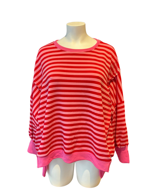 gestreifter Sweater